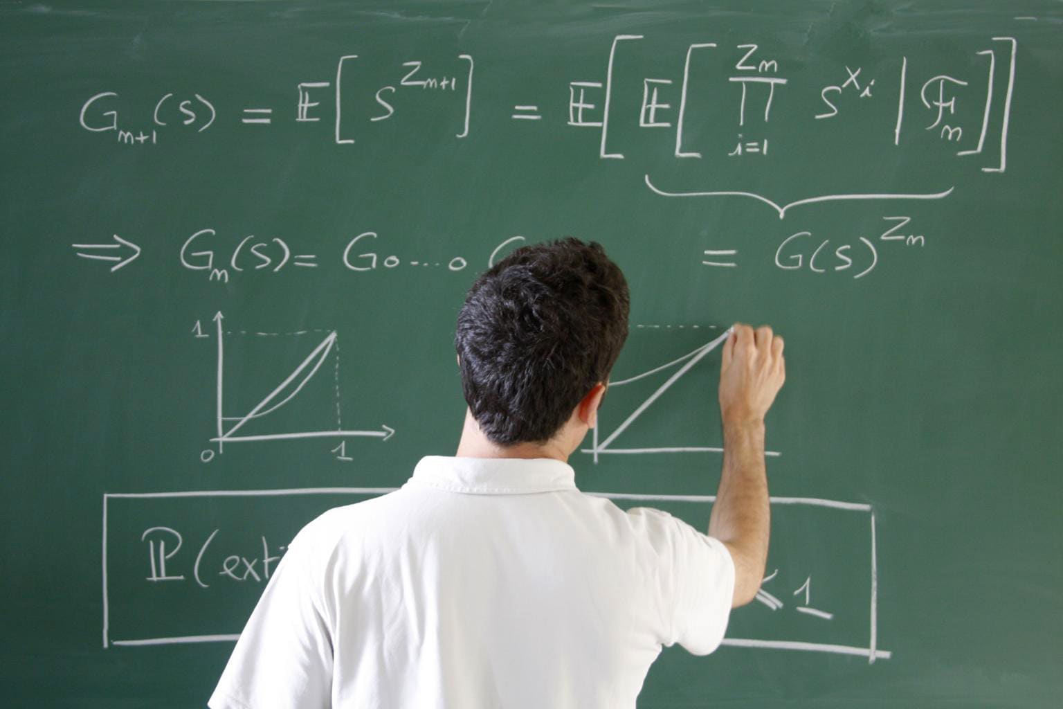 Ploča ispisana jednadžbama u matematičkom institutu