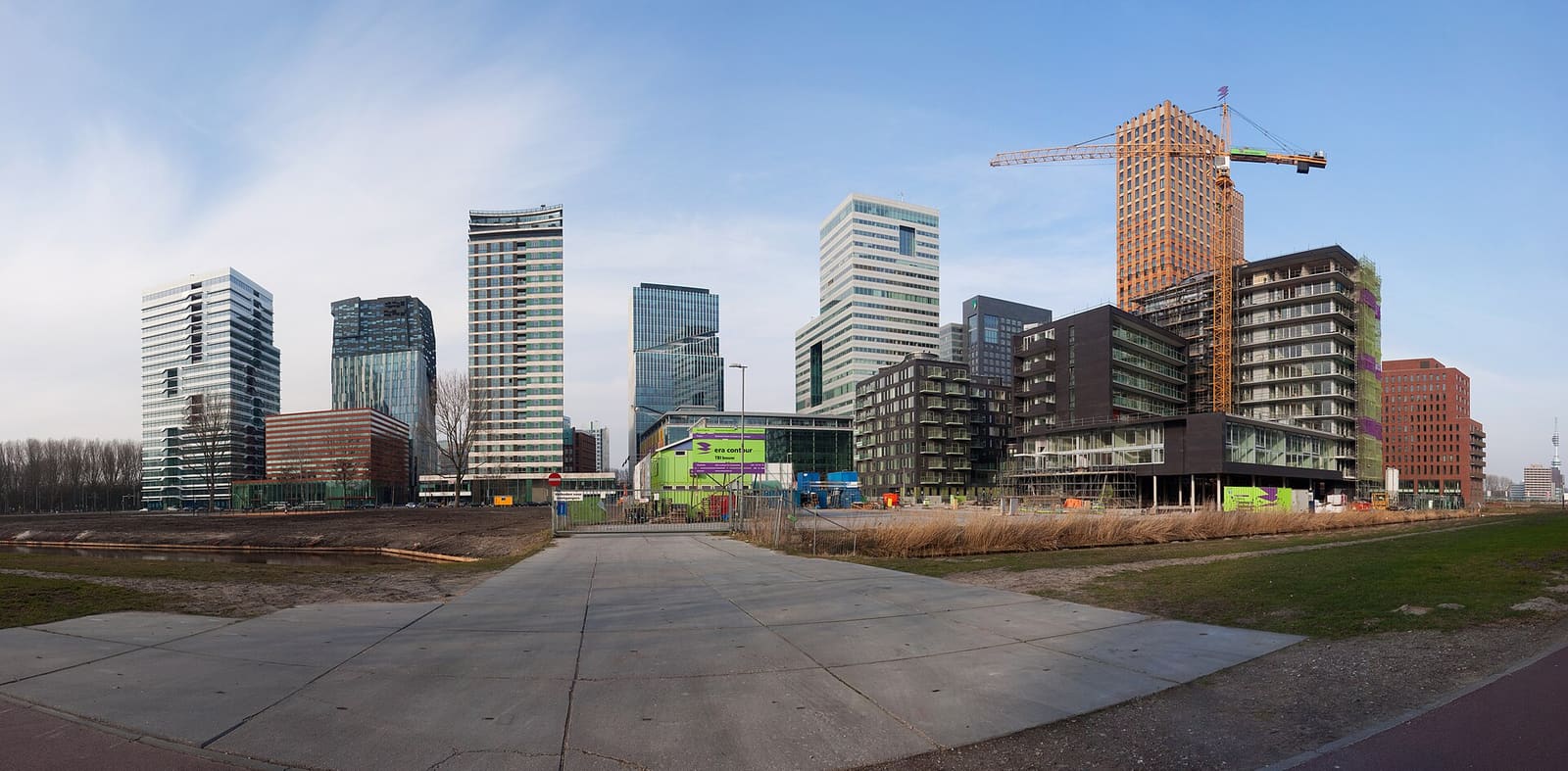 Poslovna četvrt Zuidas u Amsterdamu, gradu u kojem Miro ima sjedište